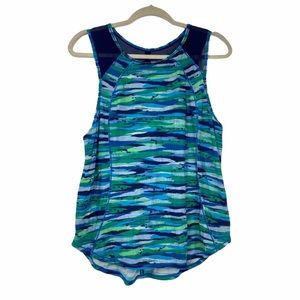 Lululemon blue colorful tank top. No size